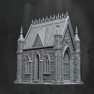 Lost Souls III - Crypt with interior