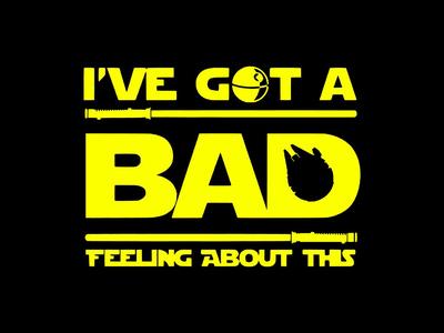 Star Wars 'Bad Feeling' Coaster