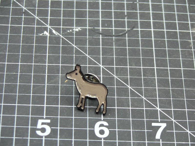 Donkey Enamel pin