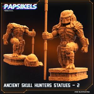 ANCIENT SKULL HUNTER STATUES 2