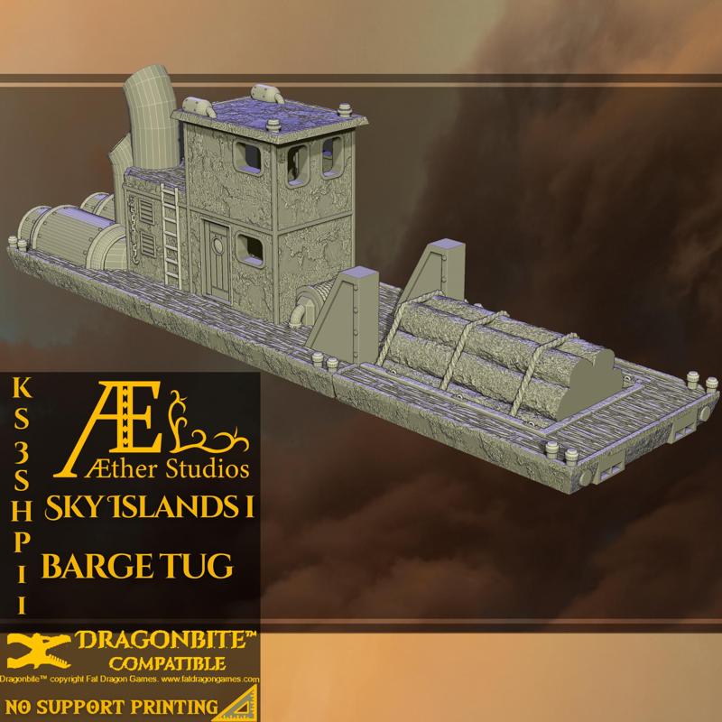 KS3SHP11 - Sky Islands Barge Tug