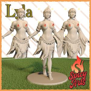 Lyla - (NSFW) Walking Short Hair Pin-Up