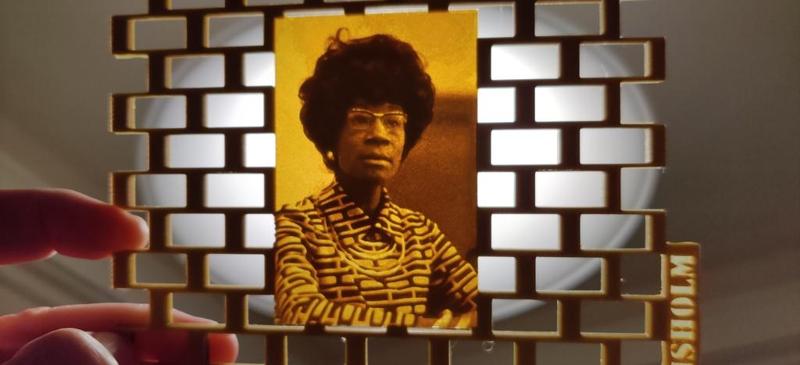 Shirley Chisholm Lithophane