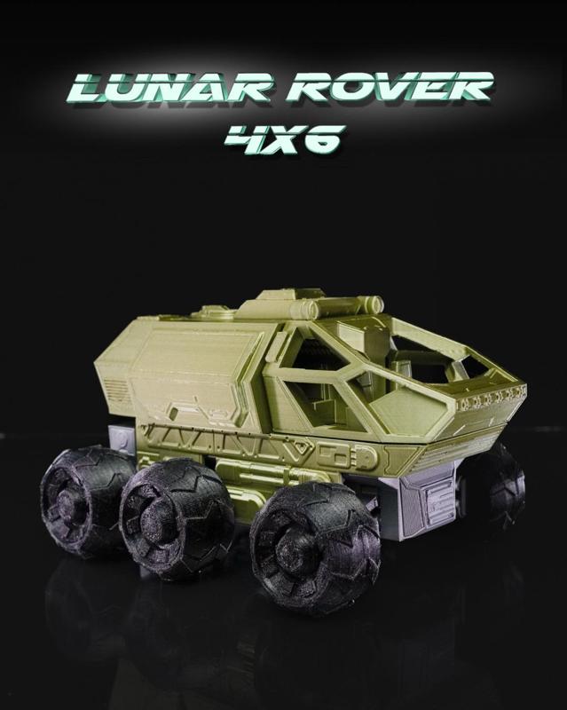 LPEV Lunar Rover 4x6
