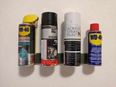 DIN Rail Universal Can Holder