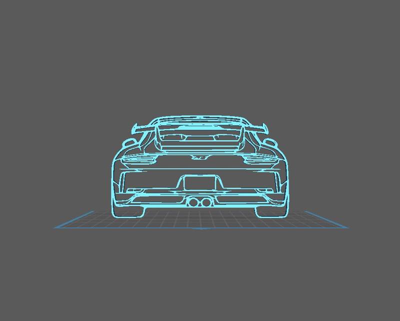 Porsche - 911 GT3 model 991