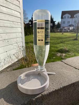 Cat Water Bowl (Gravity Feed) + Easier Print + Legs