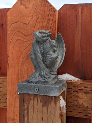 Gargoyle Post Topper #9