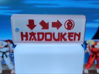 Hadouken Keychain