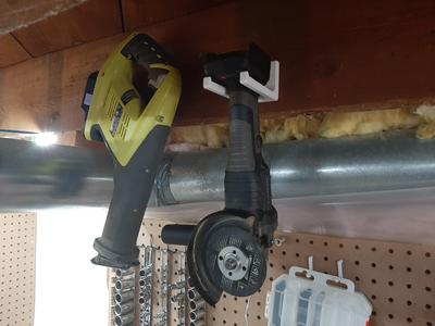 cordless grinder hanger