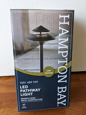 Hampton Bay LED Pathway Light replacement cap support