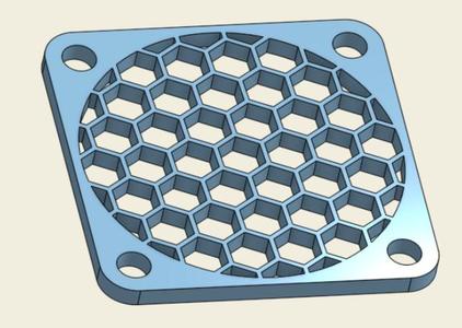 40 mm fan guard plate face screen mesh