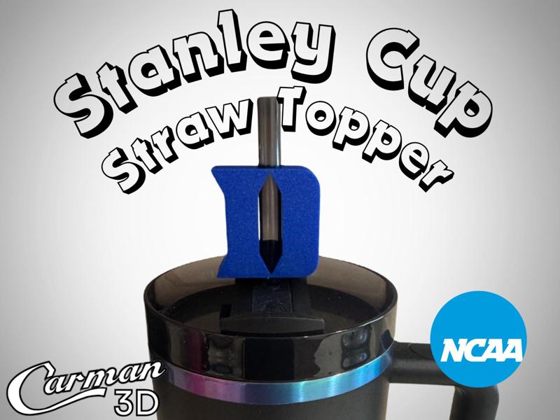 Duke Blue Devils Stanley Cup Straw Topper