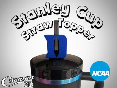 Duke Blue Devils Stanley Cup Straw Topper
