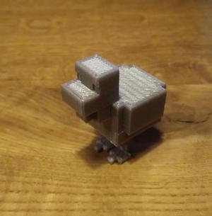 Minecraft chicken