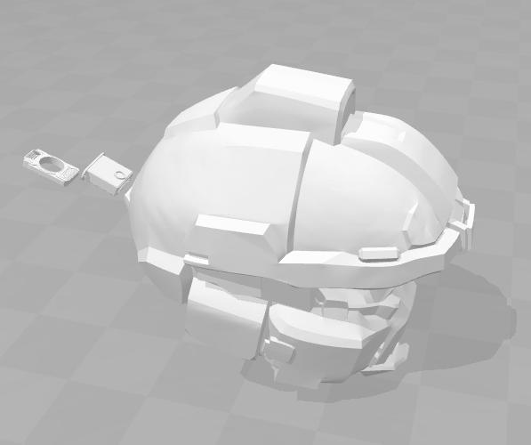 Halo Fredrick Helmet & AI Chip