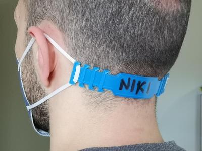 Facemask Buckle SPACE NAME