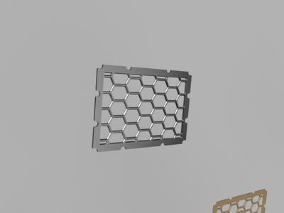 6x9 grill with no cutout for tweeter or logo