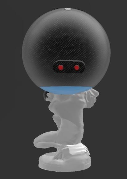 Suporte Alexa Echo Dot 4a e 5a Geração Atlas