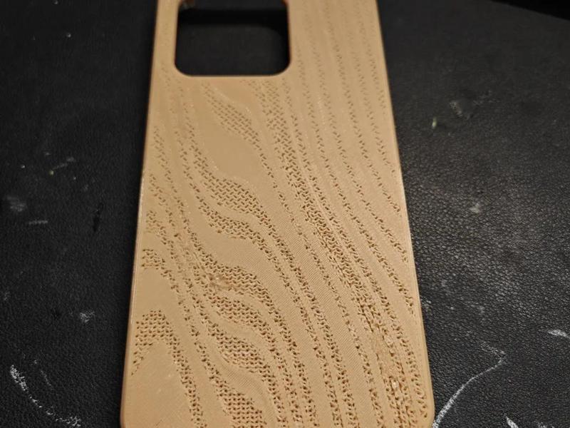 Xiaomi 13 phone case, wood grain edition
