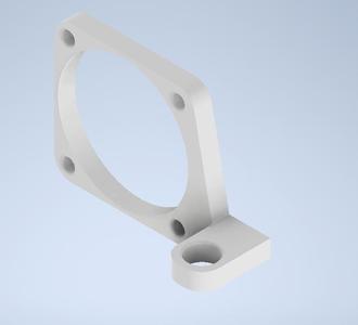 Inductive sensor support Anycubic kossel linear plus M8