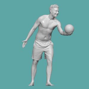 MAN VOLLEYBALL PEOPLE CHARACTER