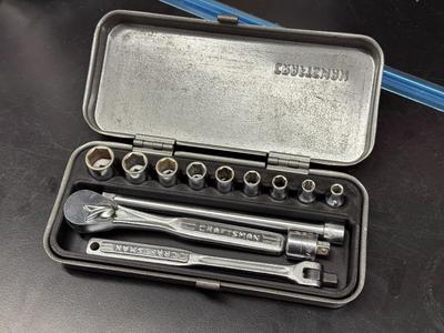 Vintage Craftsman 1/4" Socket Set Insert