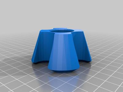 SpoolHolder 45-55mm 2x2 bearing 608 