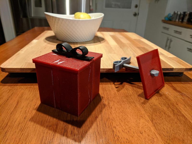 Gift Box with Latch/Bow!