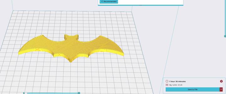 Bat silhouette