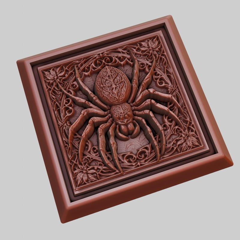 Spider Animal 3D Model for CNC Router Laser & 3D Printer