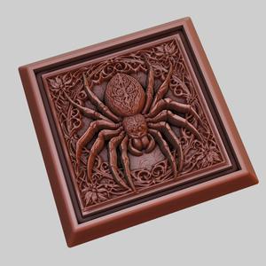 Spider Animal 3D Model for CNC Router Laser & 3D Printer