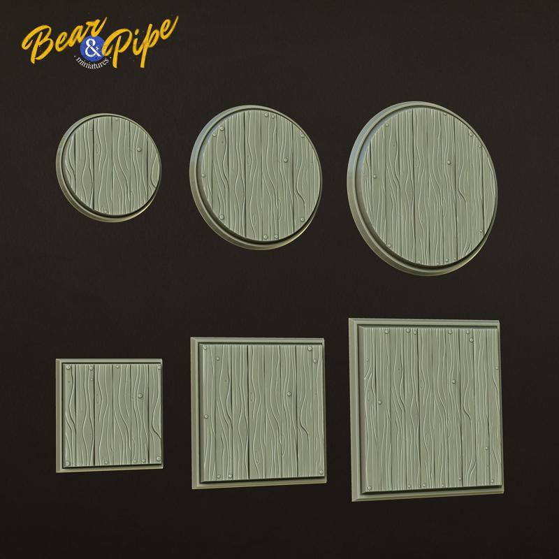 Bear Folk Inn - Base Wood Plank Floor A