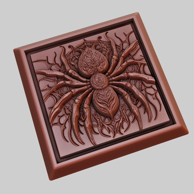 Spider Animal 3D Model for CNC Router Laser & 3D Printer