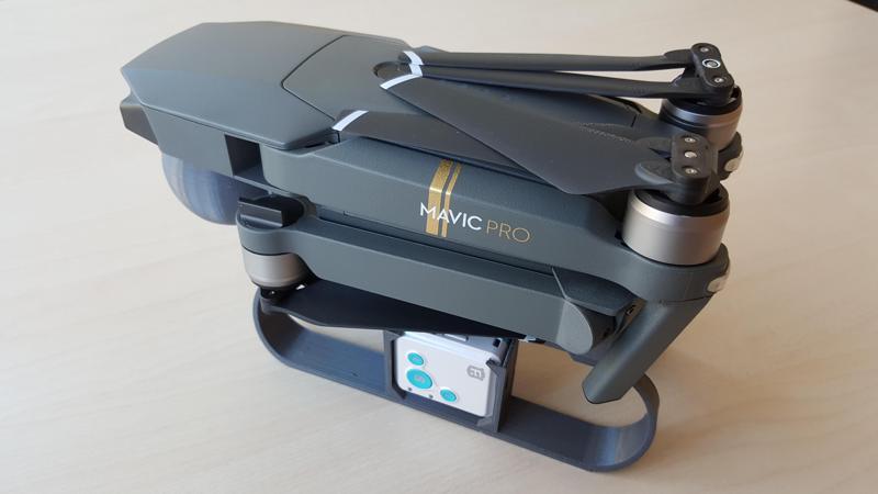 DJI Mavic Landing Skid with RF-V16 Tracker Mount