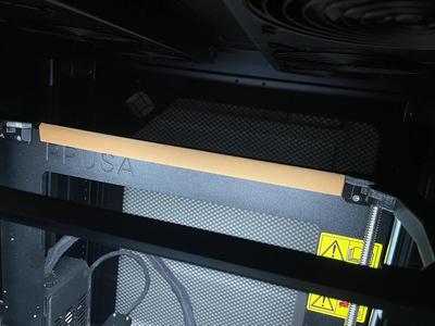 Bowden tube guard for Prusa Mk3 frame edge