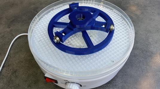Filament Dryer / Dehydrator spool roller / spool holder