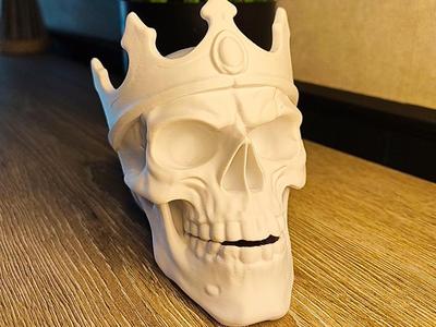 King Skull Decoration