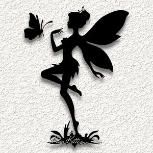 forest fairy garden butterfly WALL ART HOME DECOR