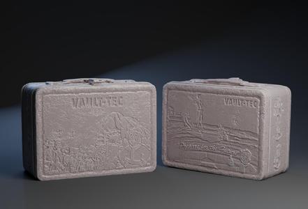 Fallout Faux Lunchbox.  Box.