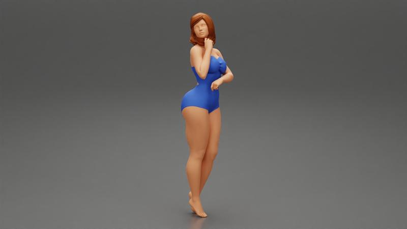 Sexy thong one piece swimsuit