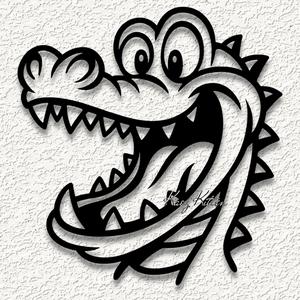 crocodile alligator wall art home decor