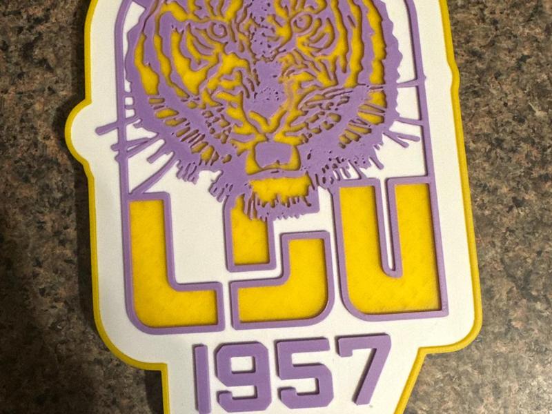 LSU Classic Oversized Logo-1957