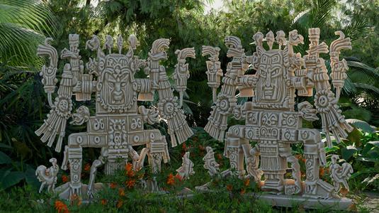 Mesoamerican Sculpture : The Deer of Our Existence
