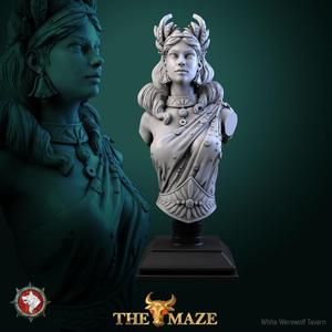Ariadne bust pre-supported