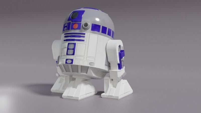 R2D2 Chibi Super Deform Container Star Wars