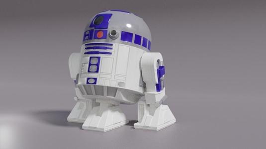 R2D2 Chibi Super Deform Container Star Wars