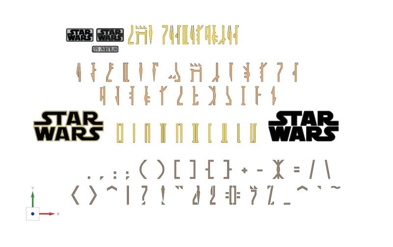 Letters and Numbers MANDALORIAN (STAR WARS ALPHABET) Letters and Numbers | Logo