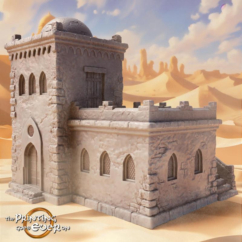 Adobe House A - Supportless