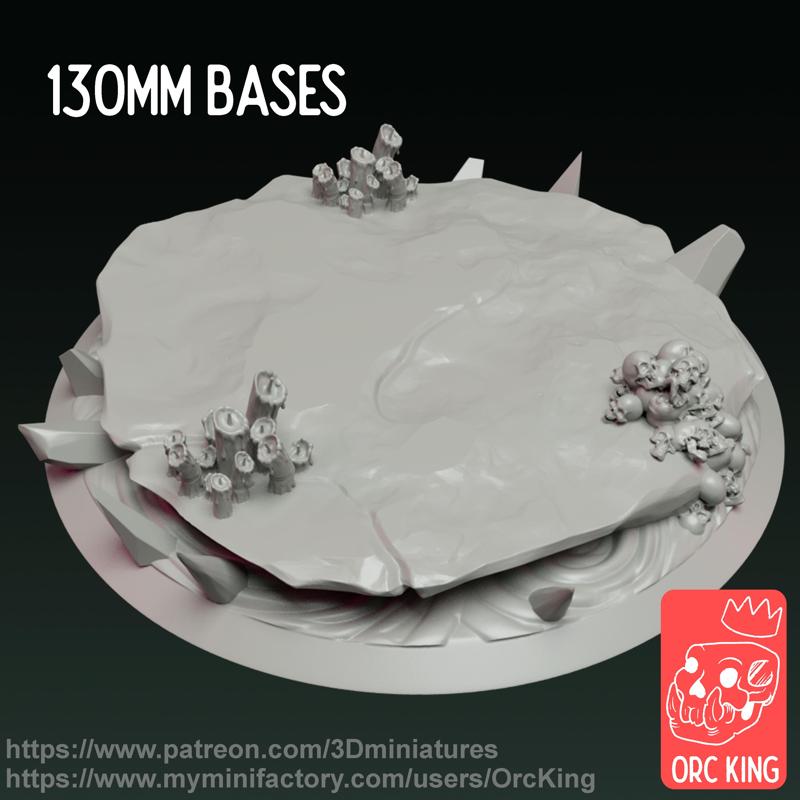 130mm infernal bases